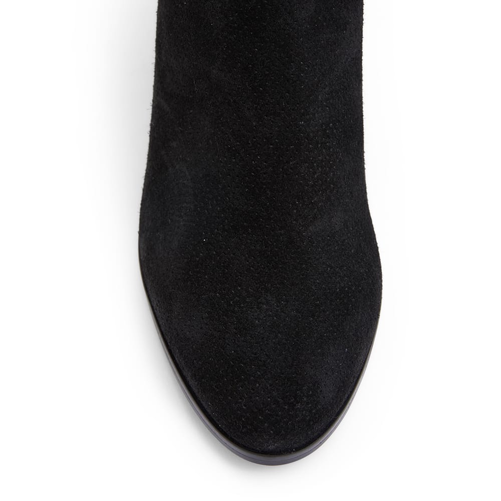 Dart Boot in Black Suede