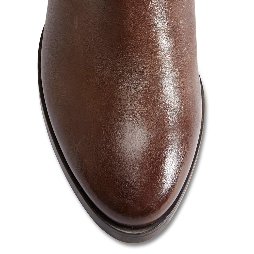 Detroit Boot in Brown Leather