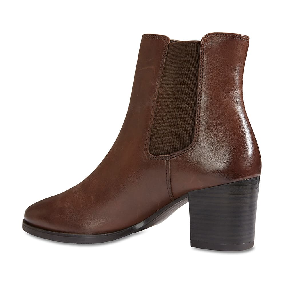 Detroit Boot in Brown Leather