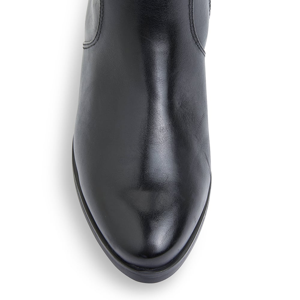 Dictate Boot in Black Leather