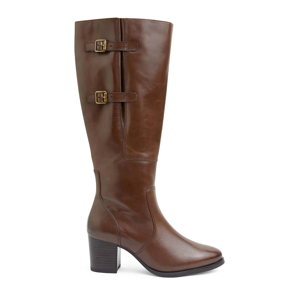 Dictate Boot in Brown Leather