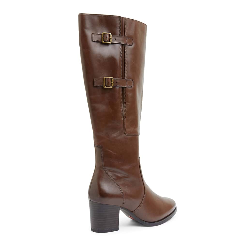 Dictate Boot in Brown Leather