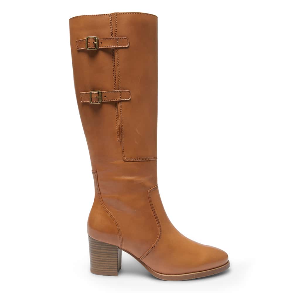 Dictate Boot in Tan Leather