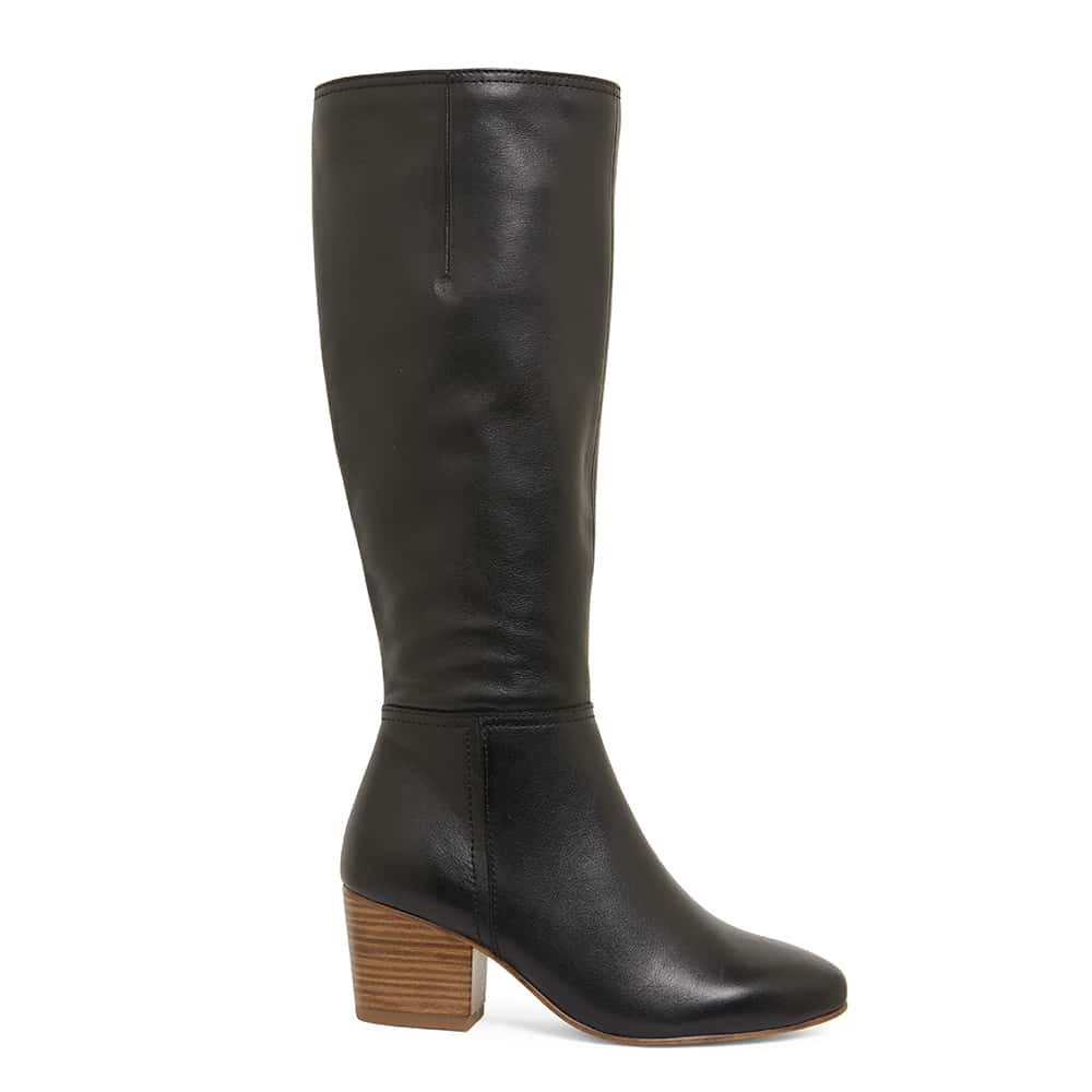 Drake Boot in Black Leather
