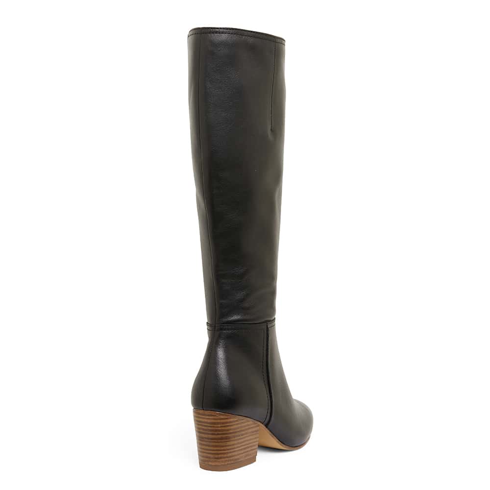 Drake Boot in Black Leather