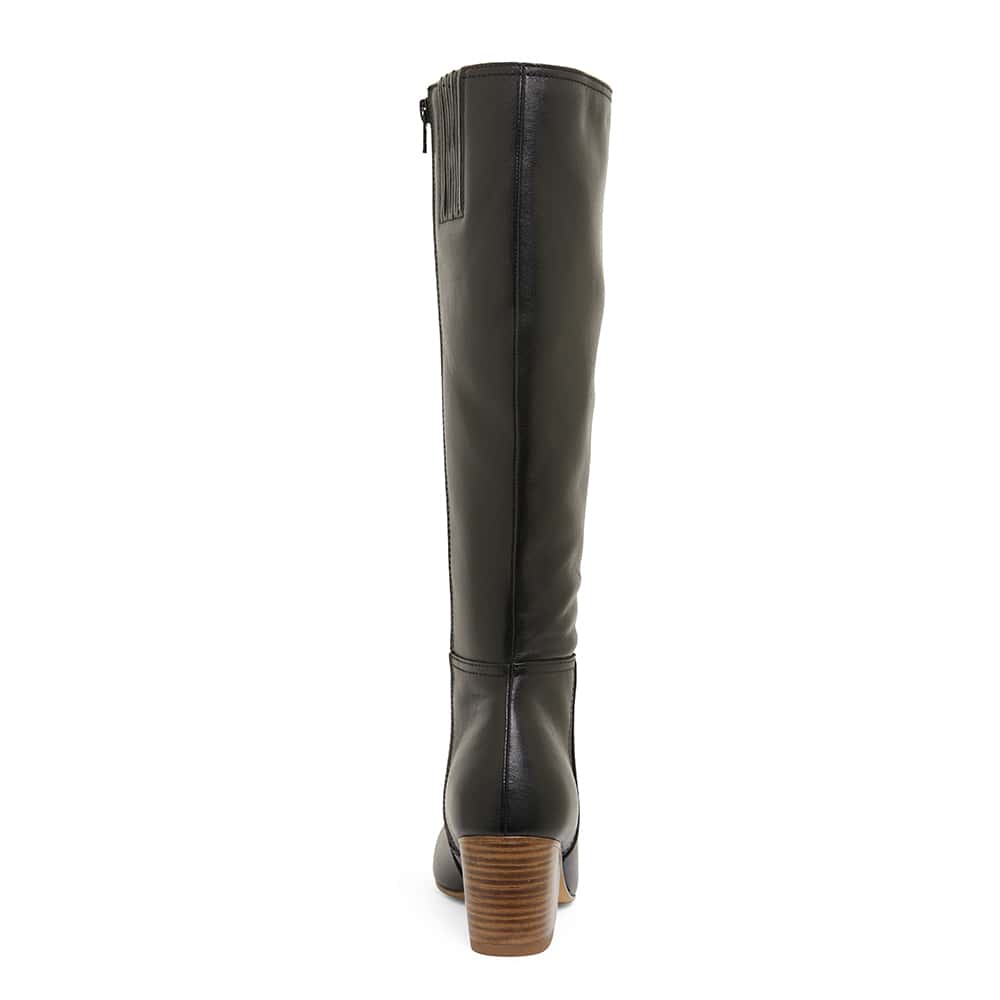 Drake Boot in Black Leather