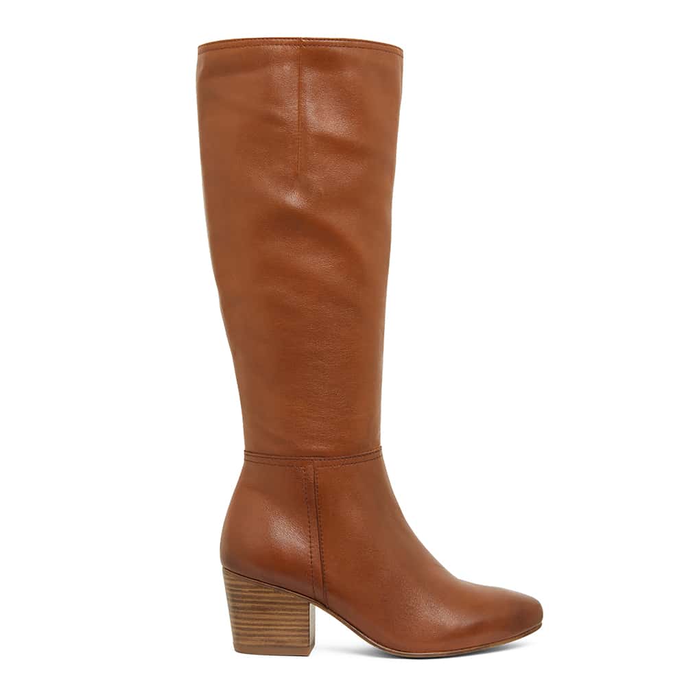 Brown knee high boots australia outlet