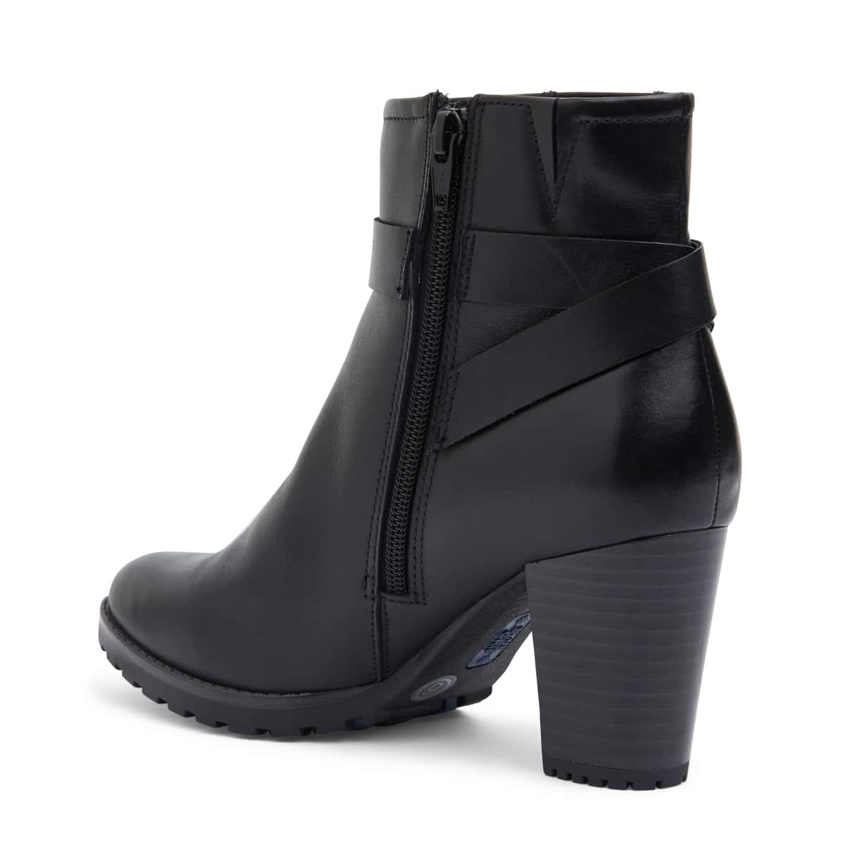 Eaton Boot in Black Leather