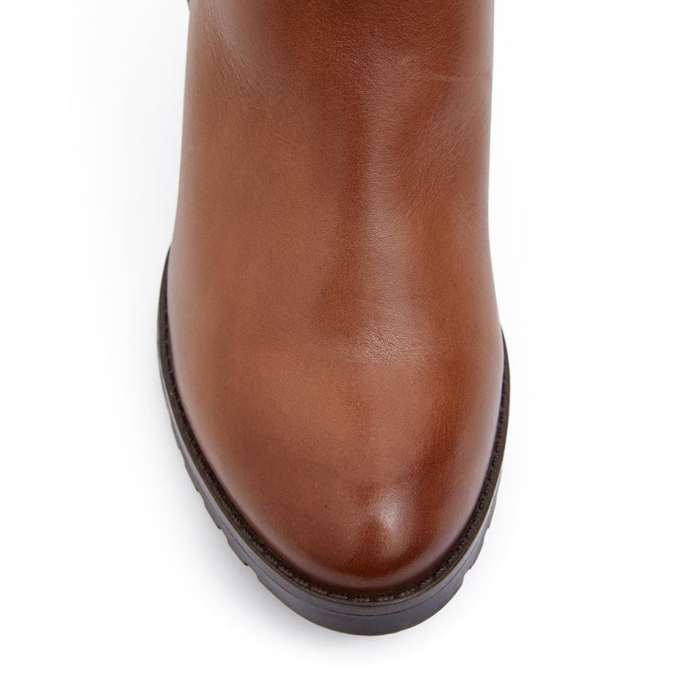 Eaton Boot in Mid Brown Leather