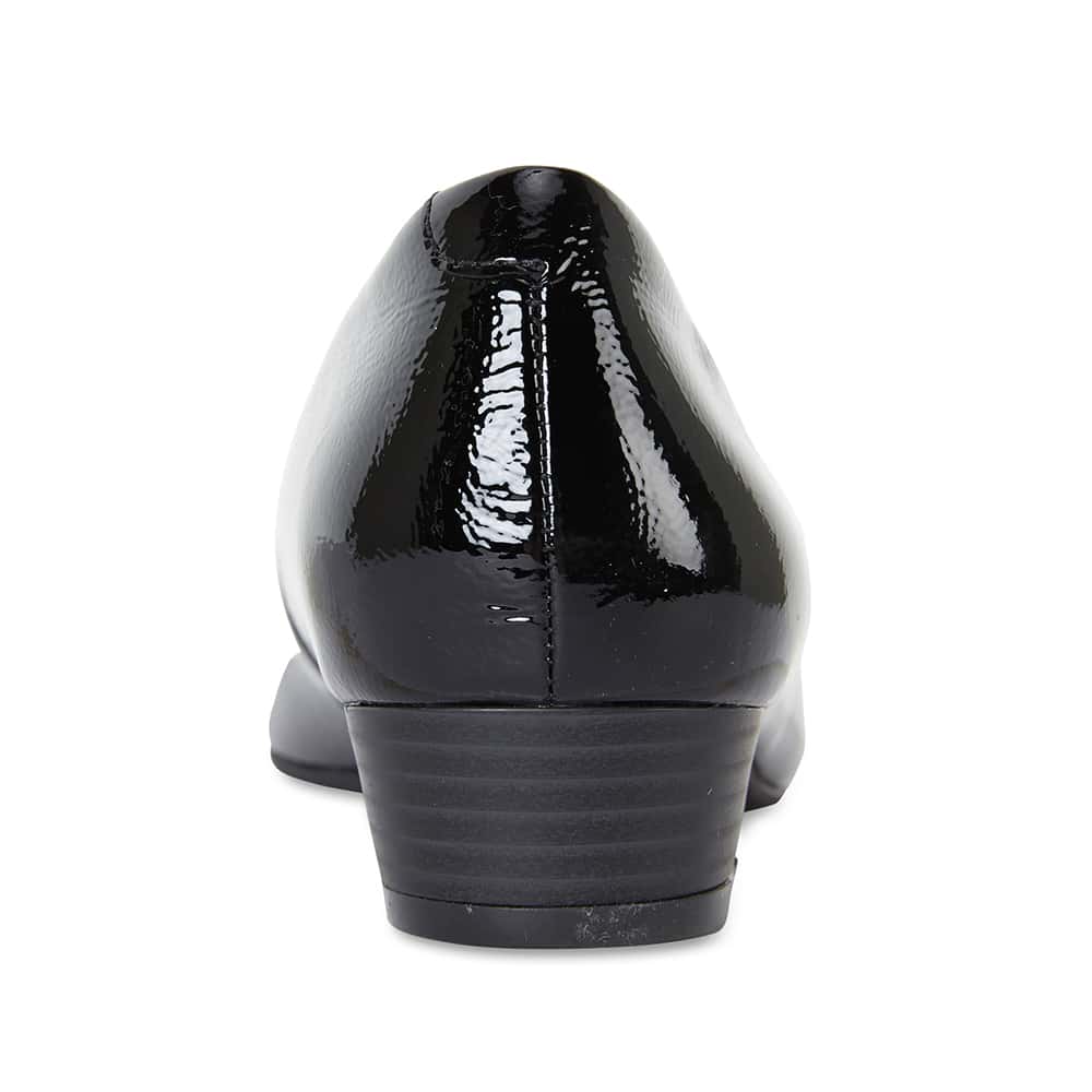 Emily Heel in Black Patent