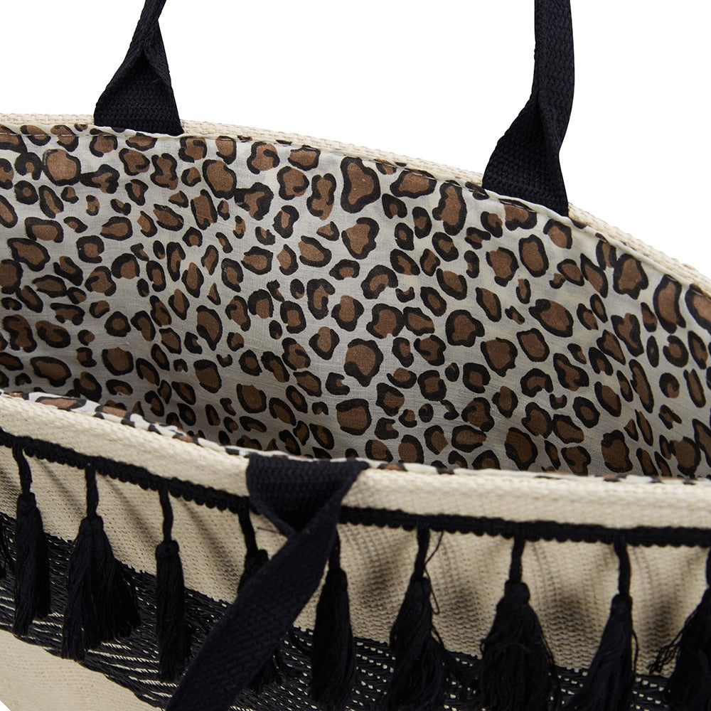 Faith Handbag in Natural Fabric