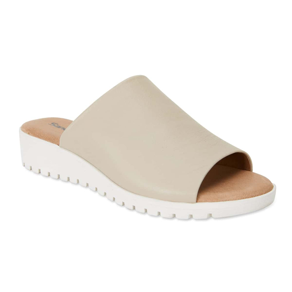 Fate Slide in Nude Leather