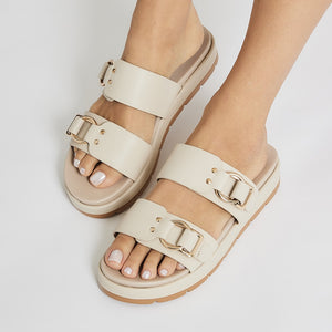 Sandler Fiction Slide in Beige Smooth