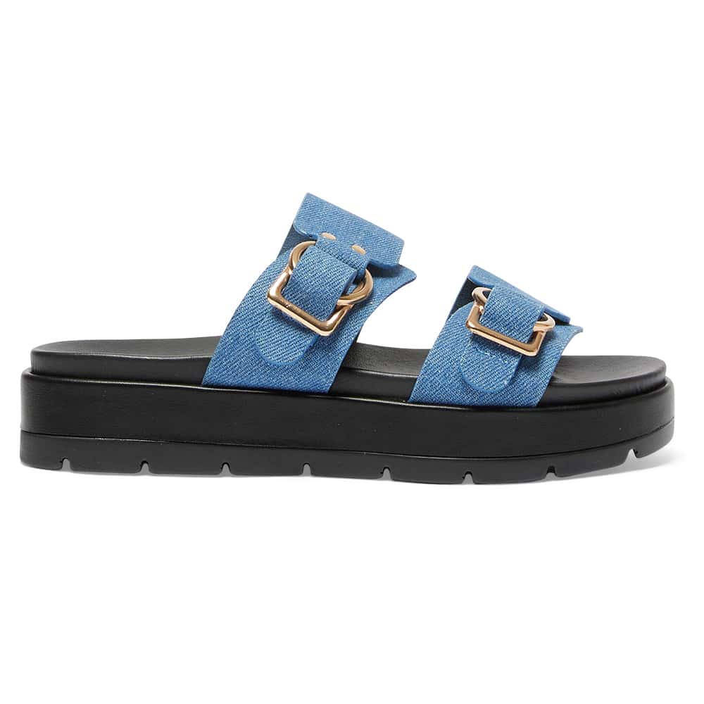 Fiction Slide in Denim