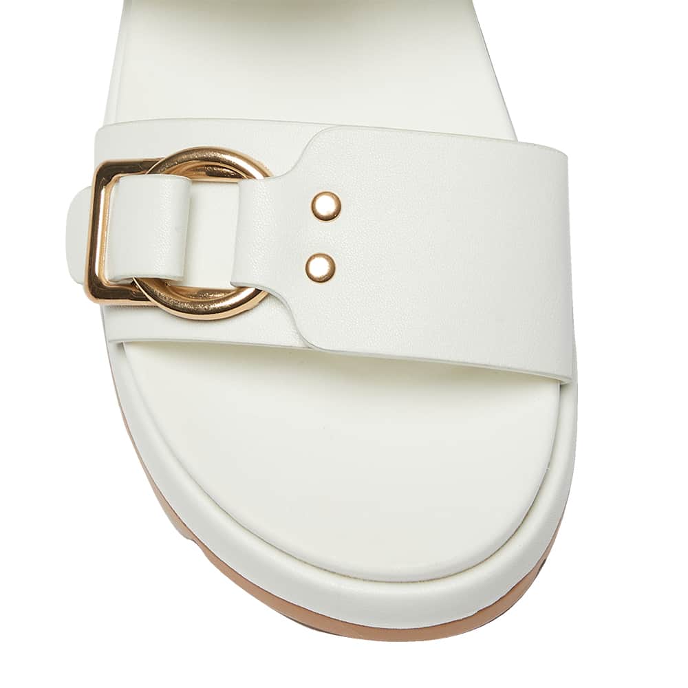 Fiction Slide in White Smooth