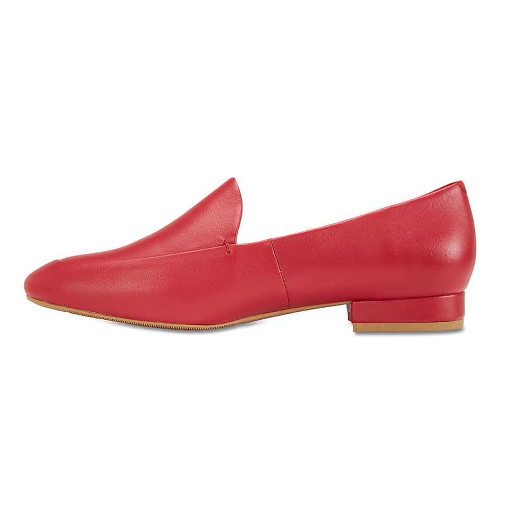 Fifi Loafer in Cherry Leather