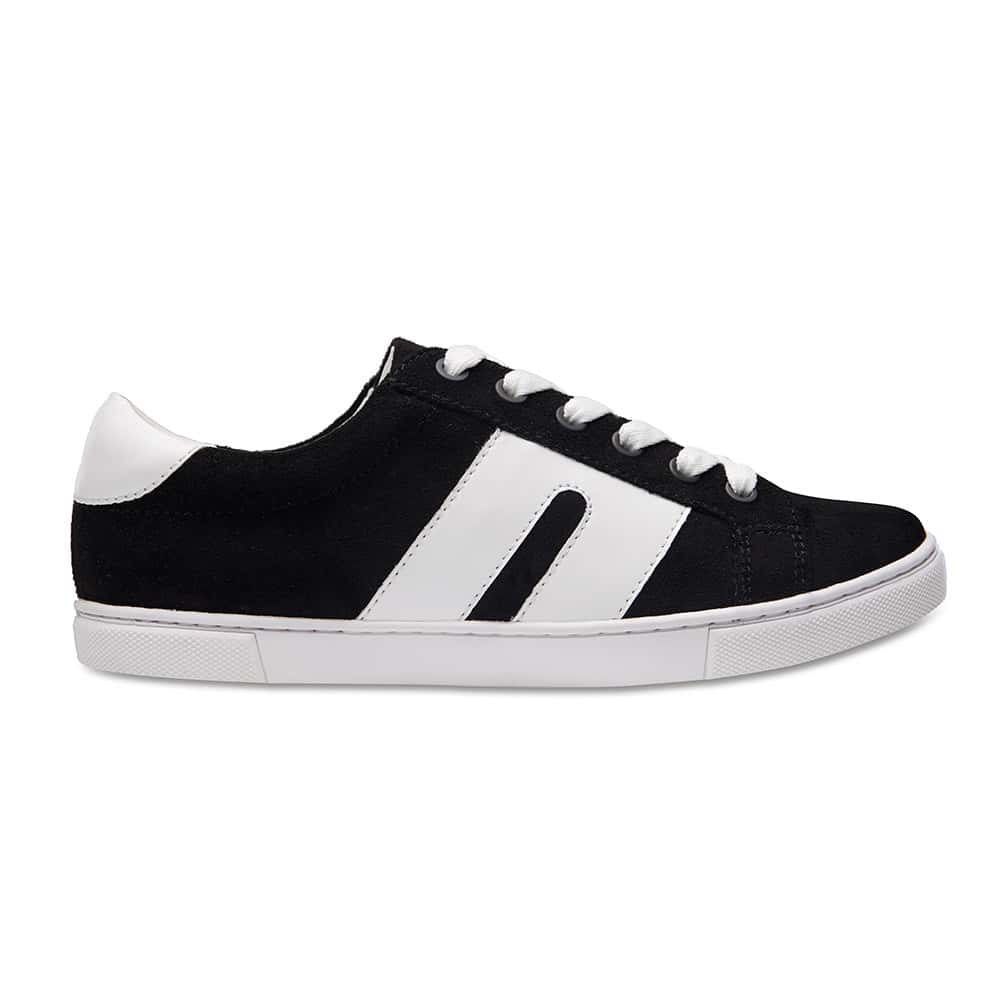 Fleet Sneaker in Black Suede