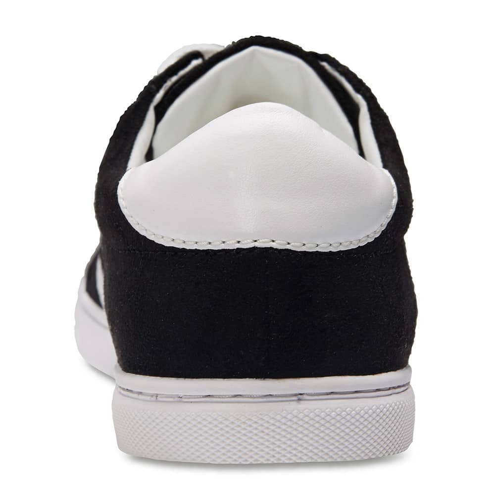 Fleet Sneaker in Black Suede