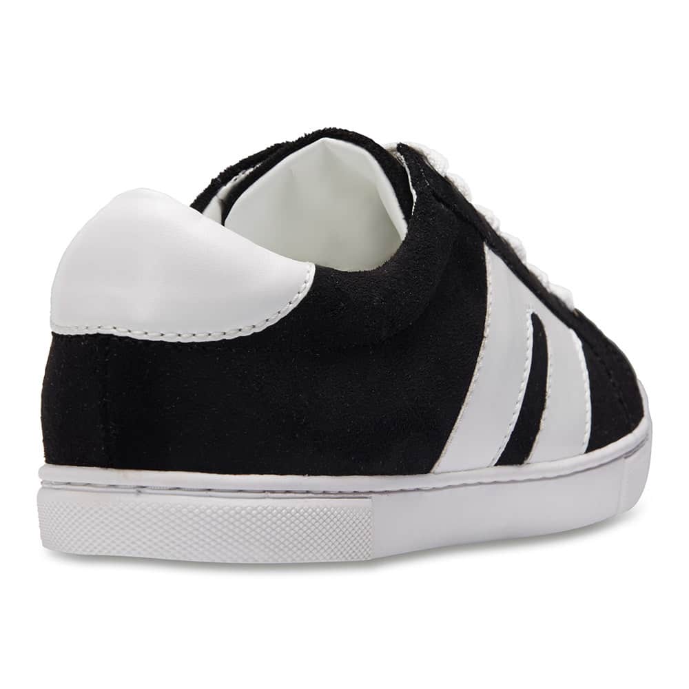 Fleet Sneaker in Black Suede