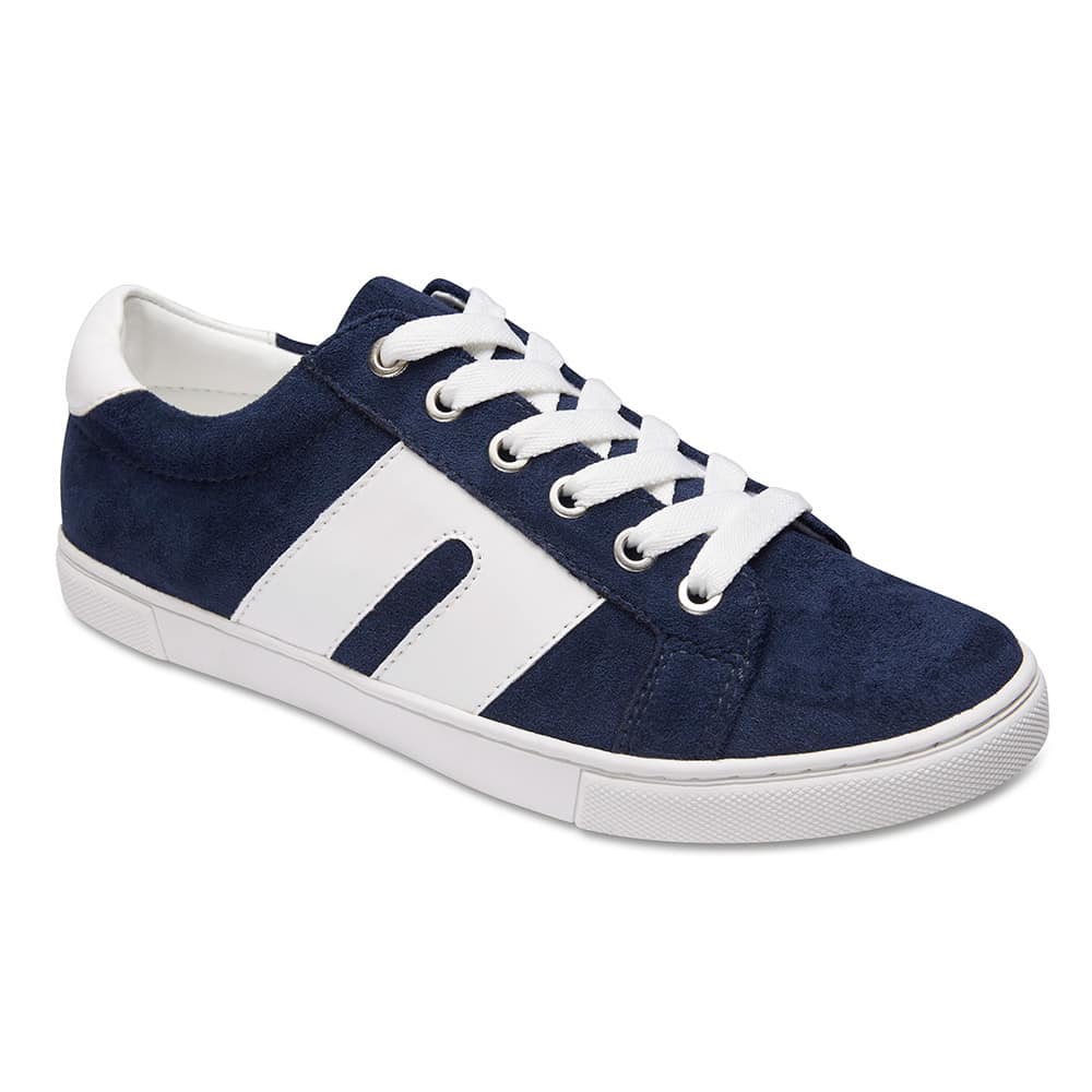 Fleet Sneaker in Navy Suede