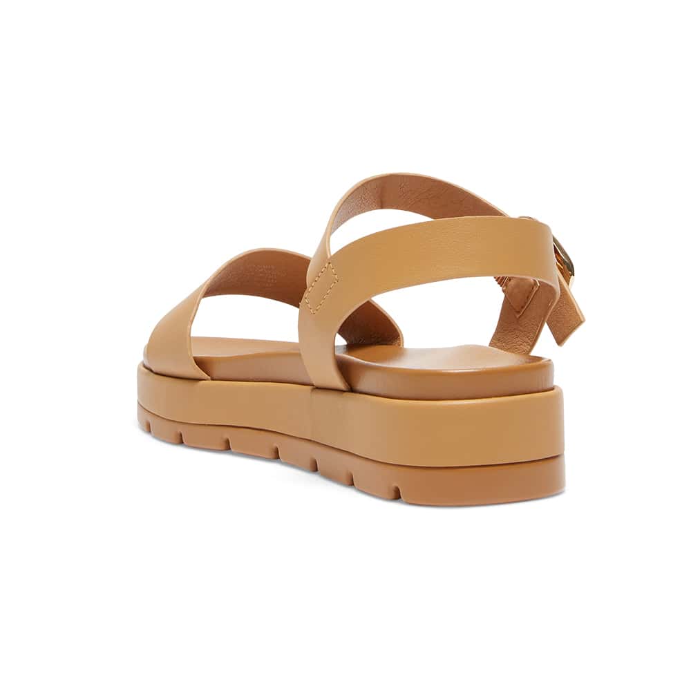 Frankie Sandal in Tan Smooth