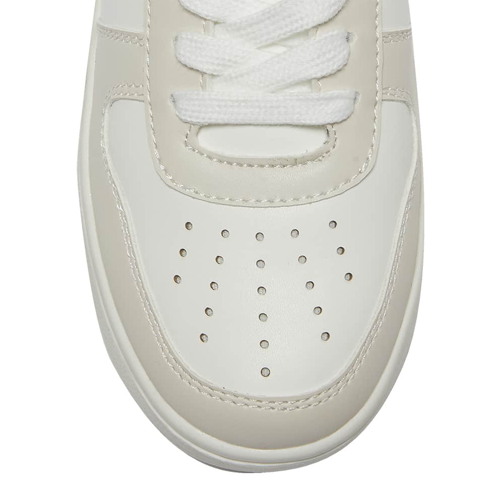 Fraser Sneaker in Nude Smooth