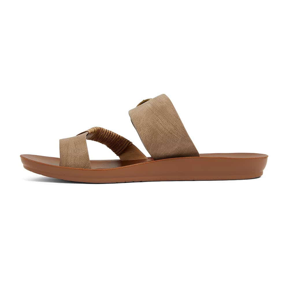 Geneva Slide in Taupe Smooth