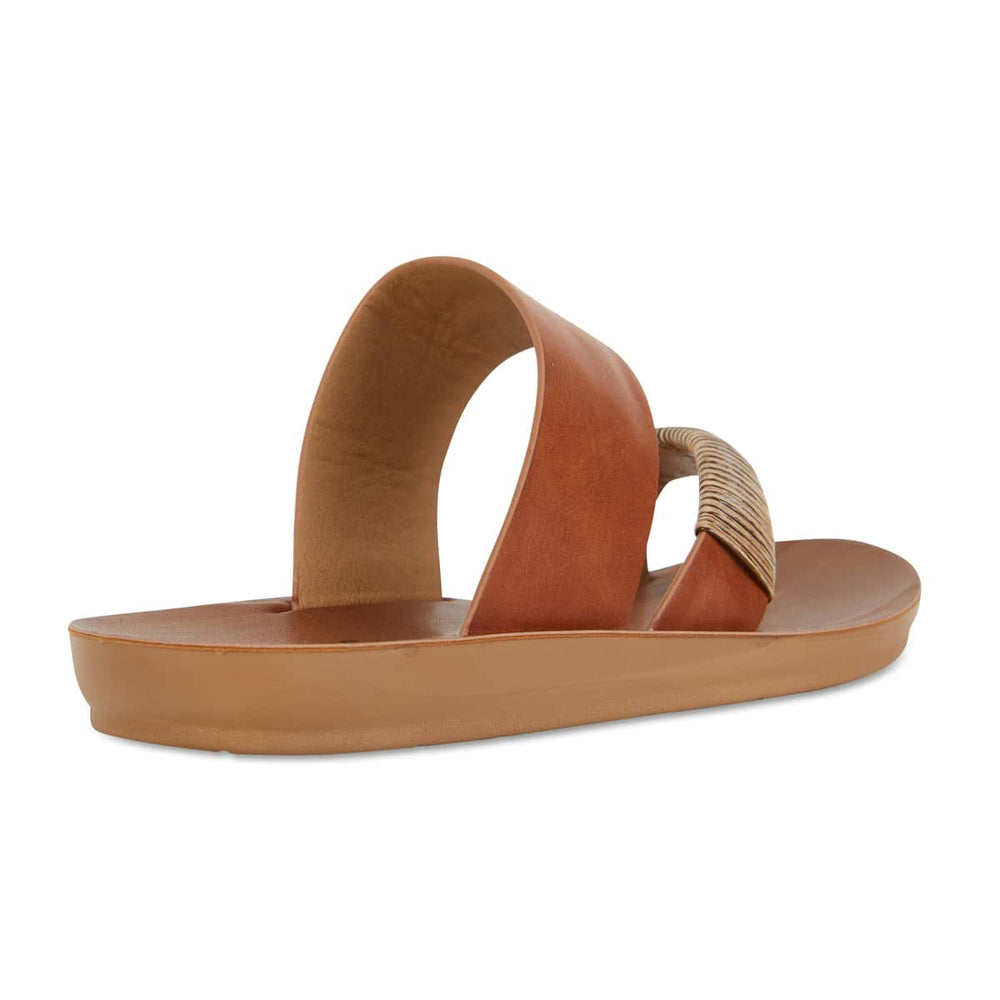 Gidget Sandal in Tan Smooth