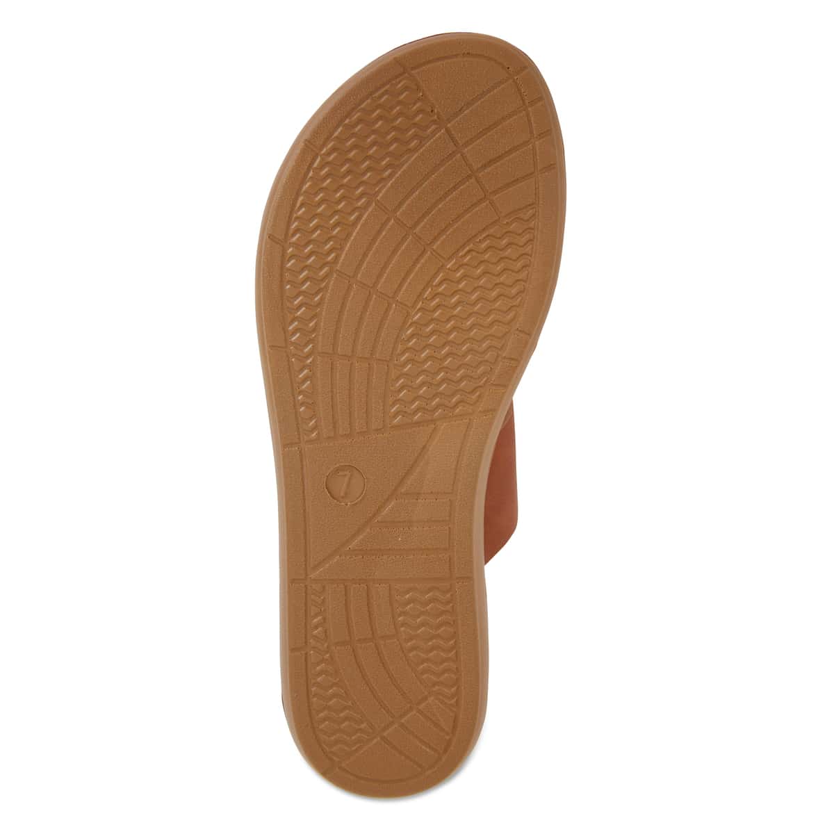 Gidget Sandal in Tan Smooth