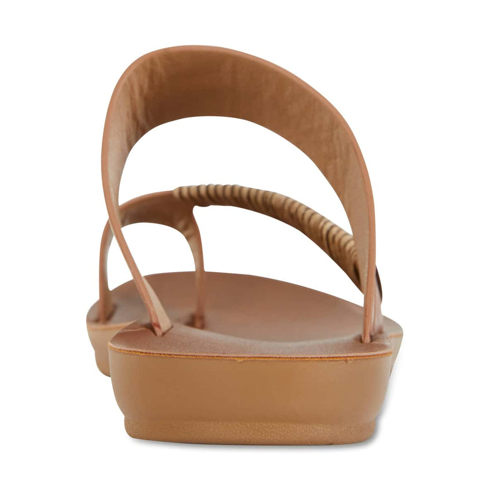 Gidget Sandal in Tan Smooth