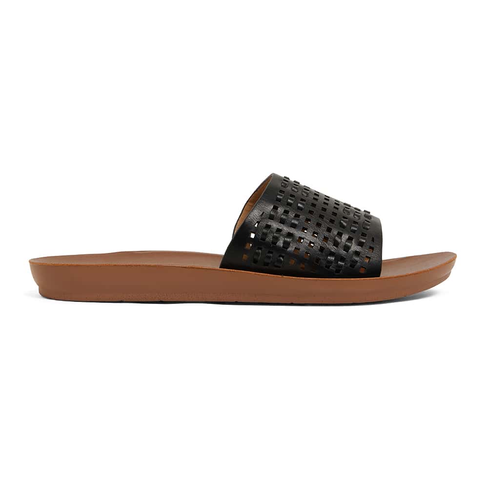 Grid Slide in Black Smooth