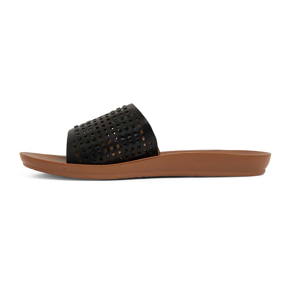 Grid Slide in Black Smooth