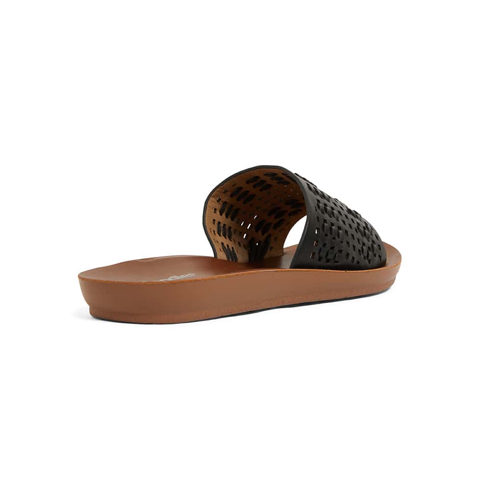 Grid Slide in Black Smooth