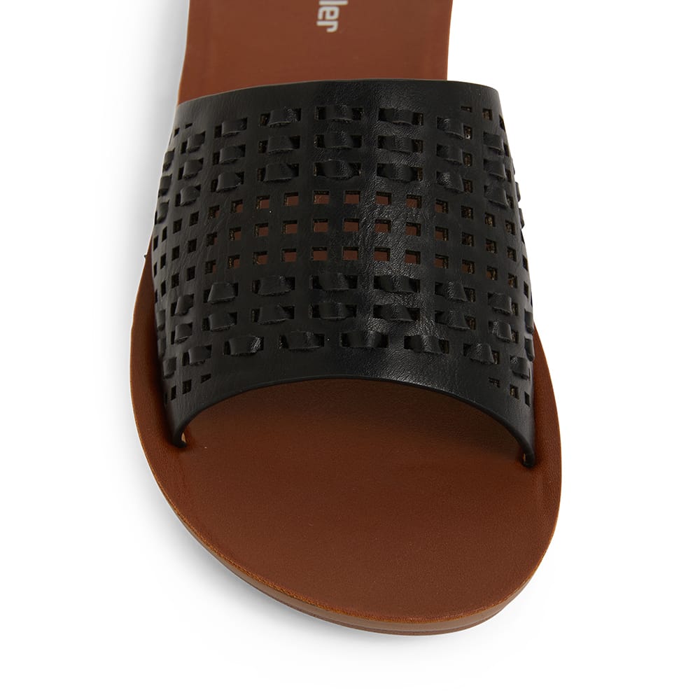 Grid Slide in Black Smooth
