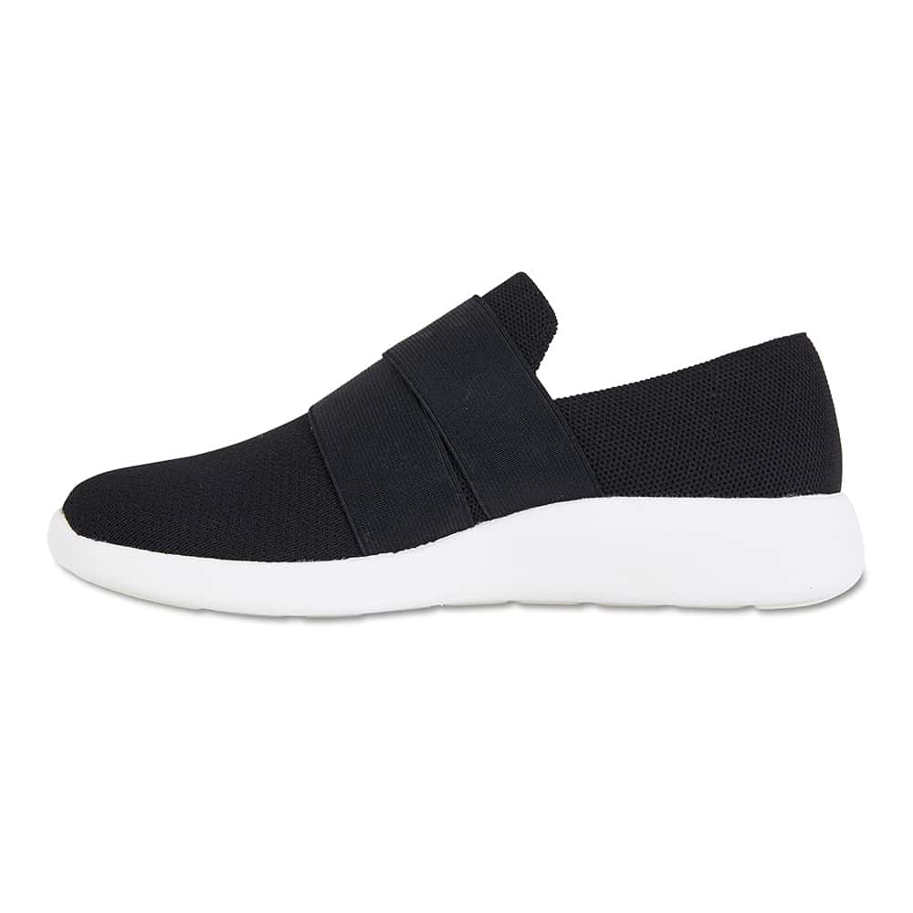 Guide Sneaker in Black Fabric