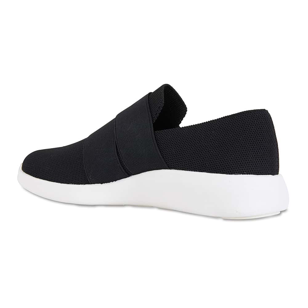 Guide Sneaker in Black Fabric