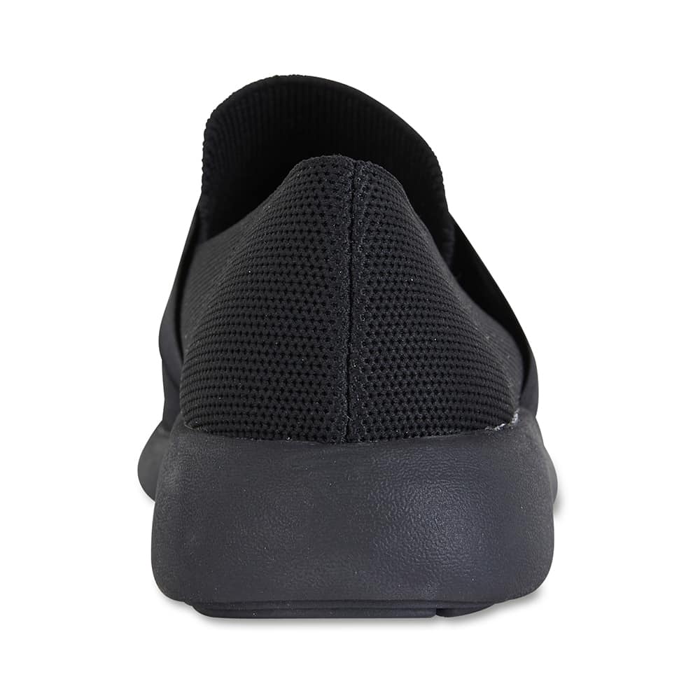 Guide Sneaker in Black Canvas