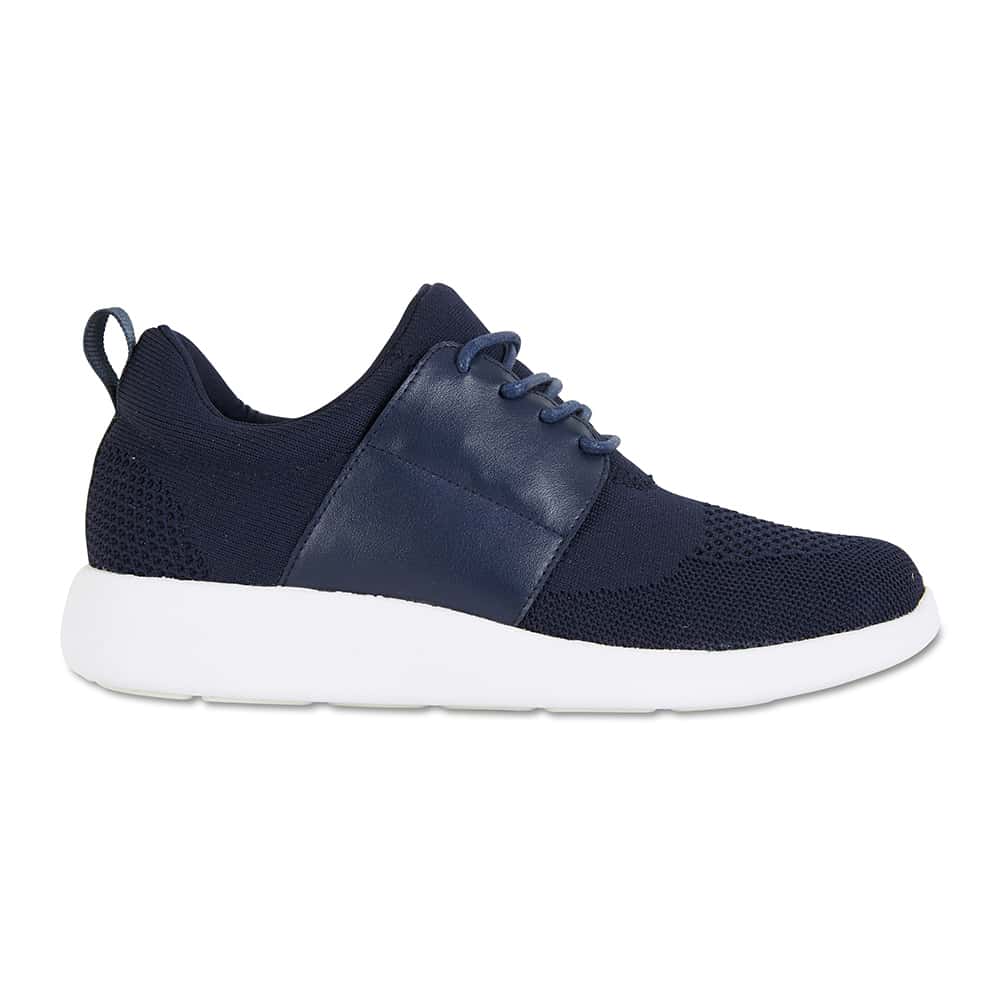 Guru Sneaker in Navy Fabric
