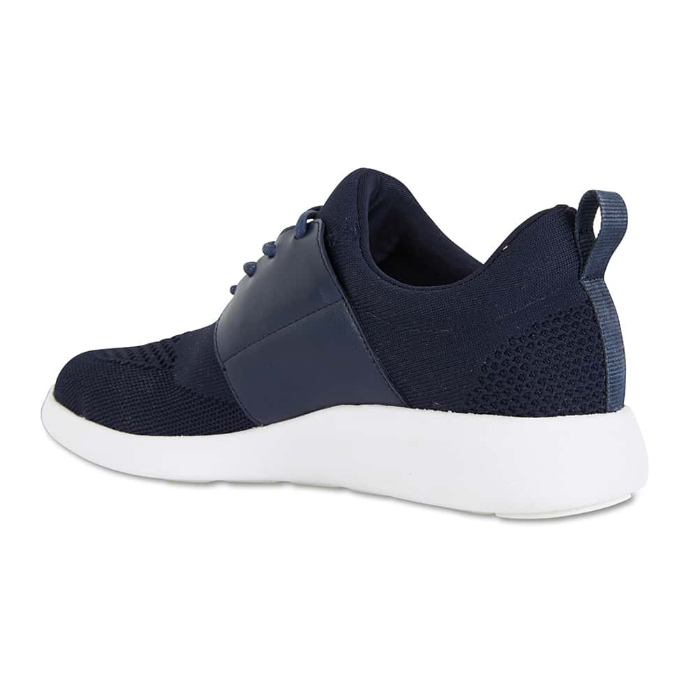 Guru Sneaker in Navy Fabric