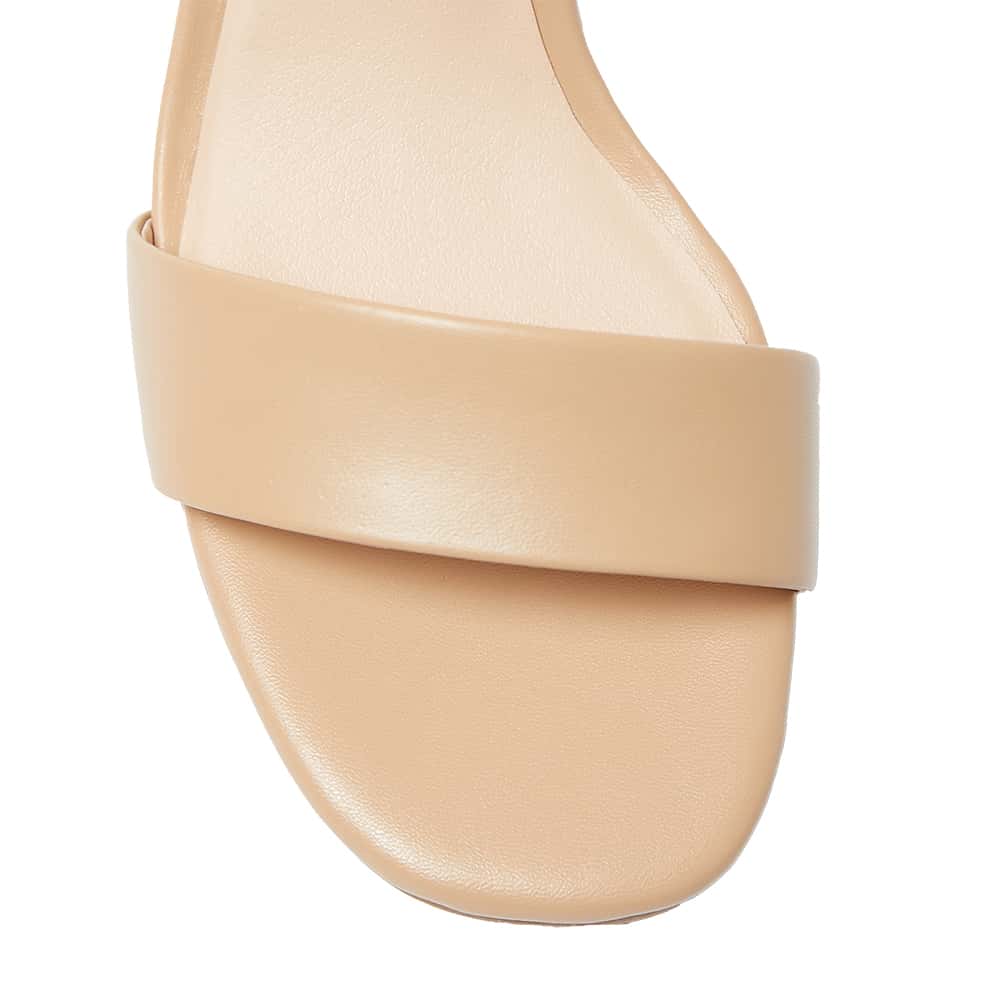 naomey heels in nude multi leather