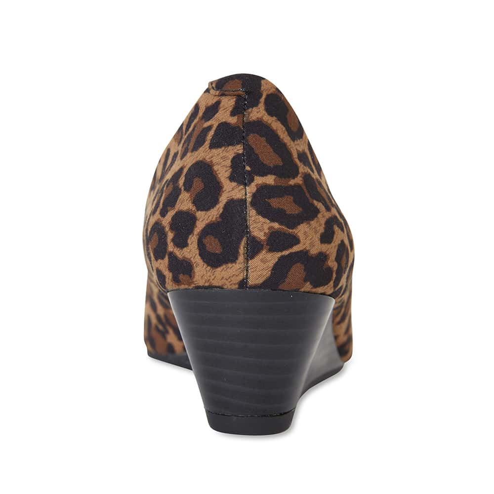 Henry Heel in Animal Fabric