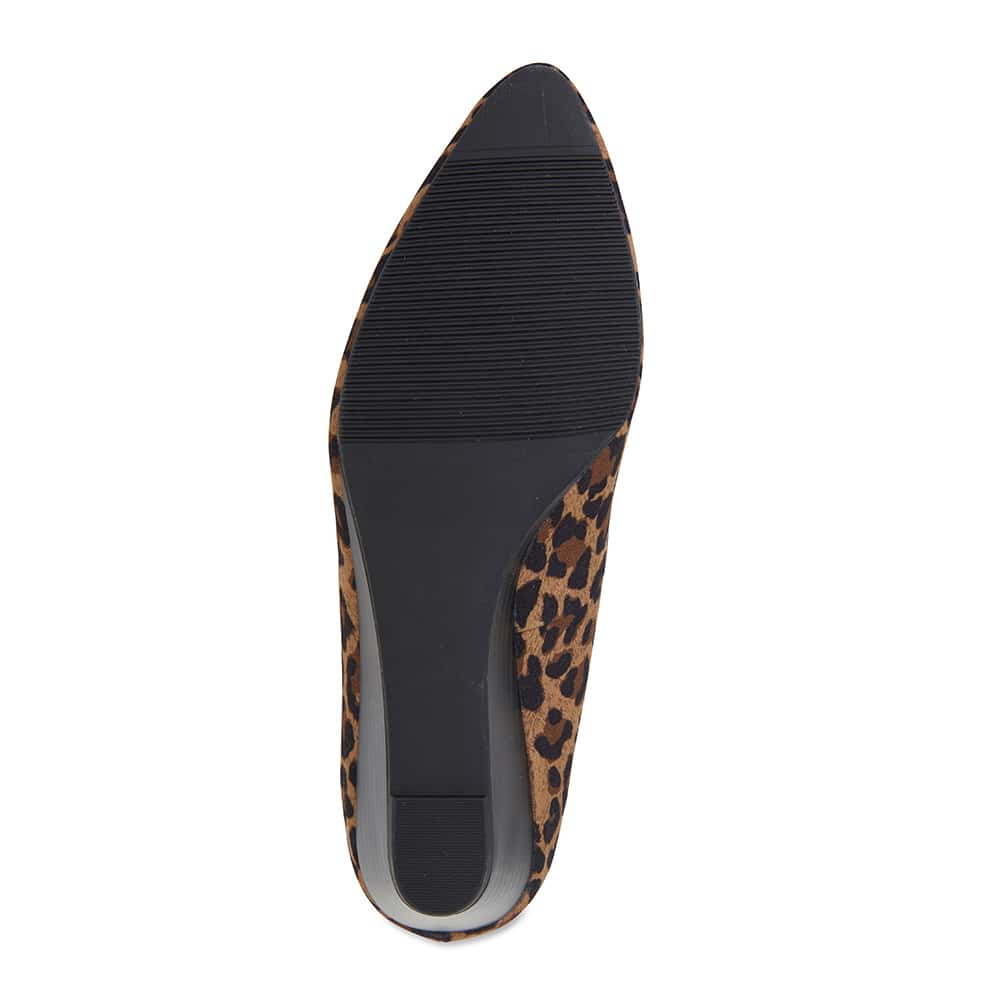 Henry Heel in Animal Fabric