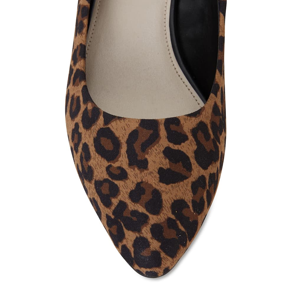 Henry Heel in Animal Fabric