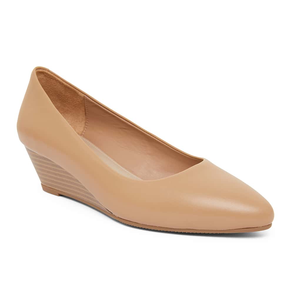 Henry Heel in Camel Leather