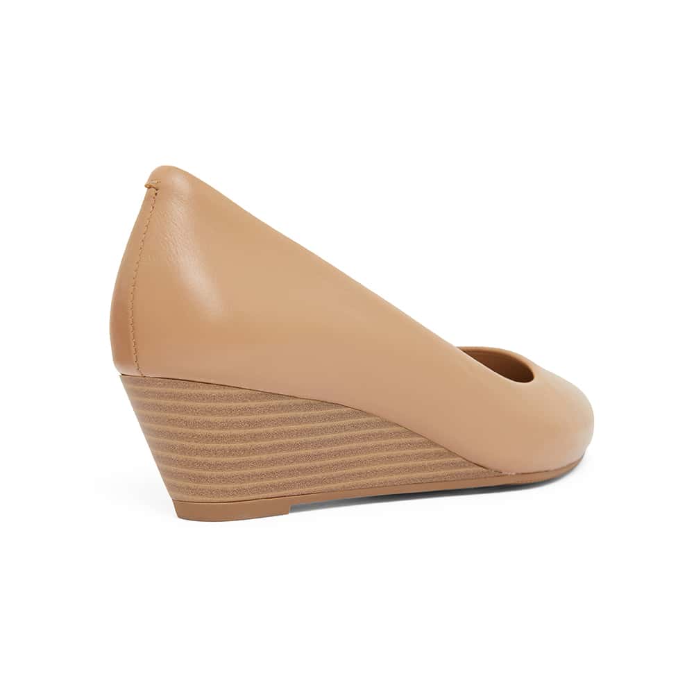 Henry Heel in Camel Leather