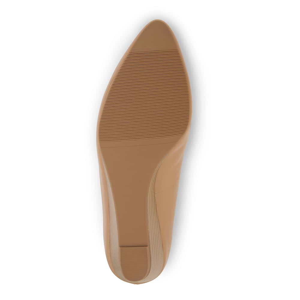 Henry Heel in Camel Leather