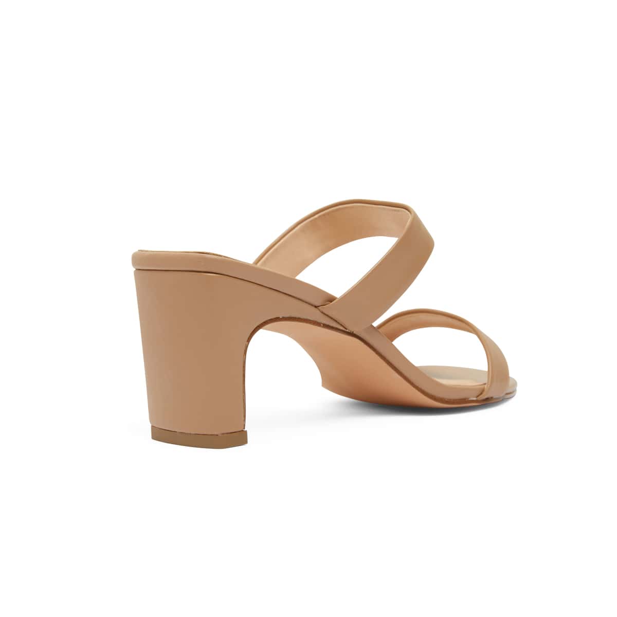 Hepburn Heel in Camel Leather
