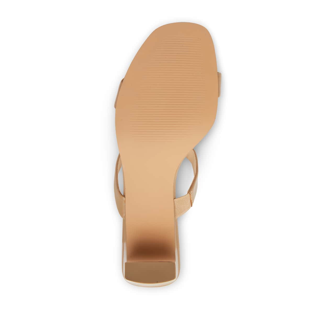 Hepburn Heel in Camel Leather