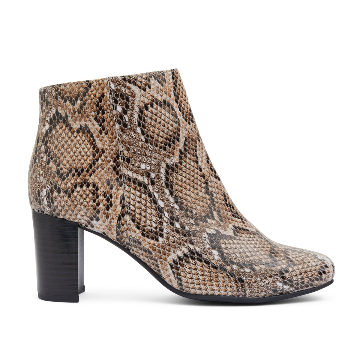 Holland Boot in Neutral Snake Leather