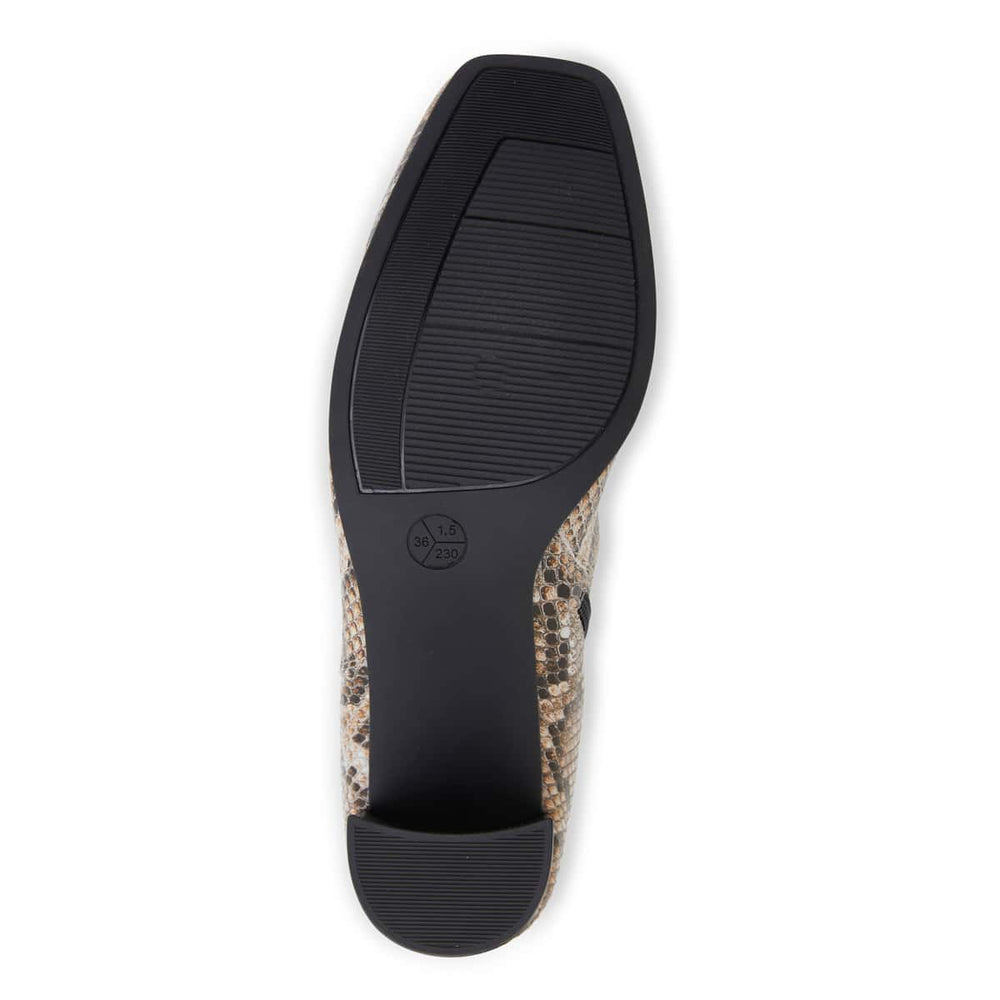 Holland Boot in Neutral Snake Leather